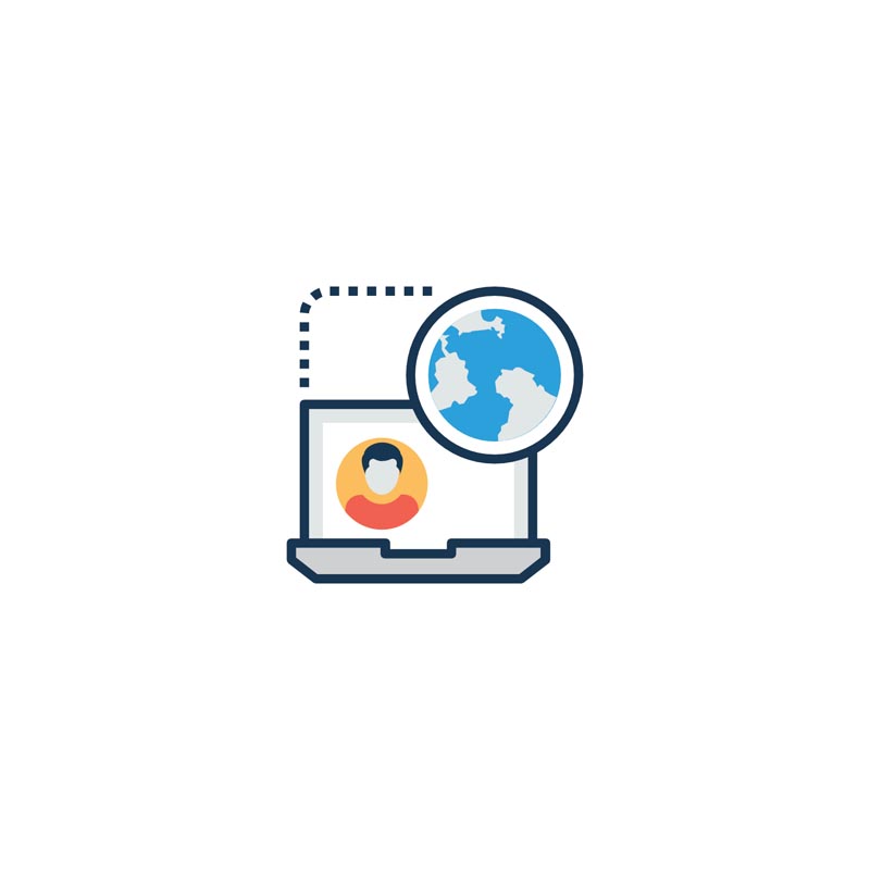 دانلود طرح آیکون اینترنت