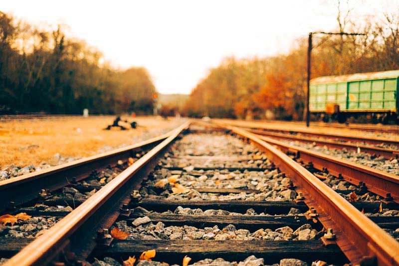 عکس ریل قطار