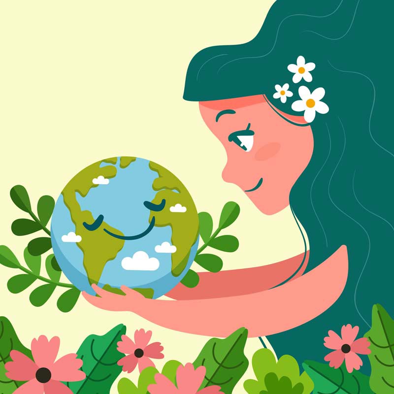 پس زمینه لایه باز حفاظت از محیط زیست