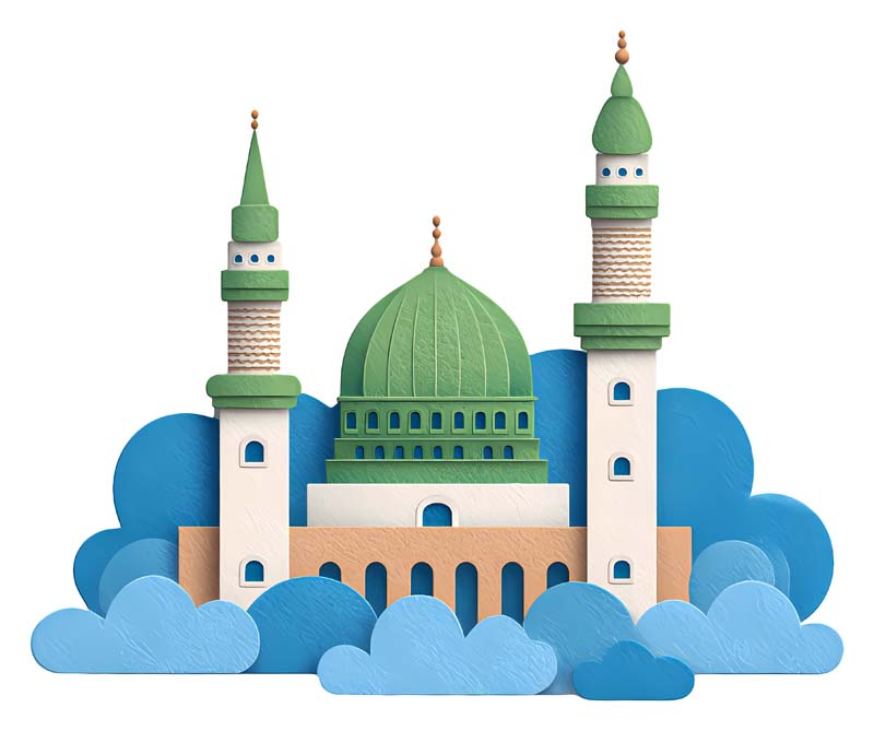 دانلود طرح مسجد بین ابرها