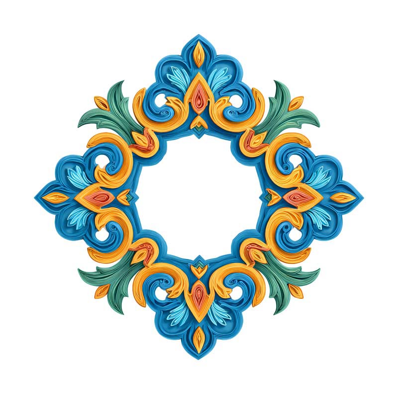 طرح گرافیکی کادر نوشته هنری زیبا