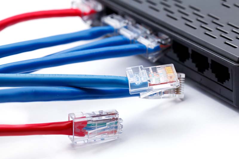  عکس با کیفیت از کابل های شبکه و مودم