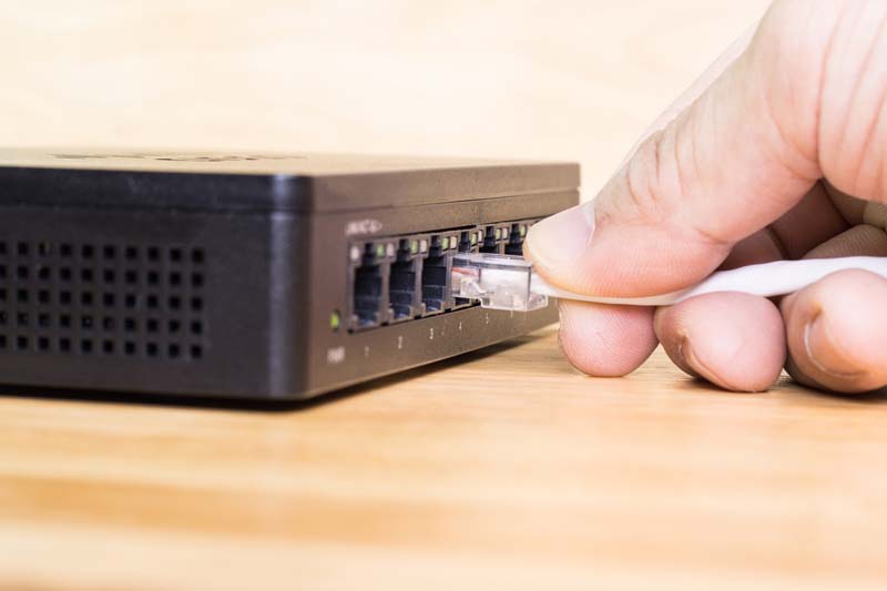  عکس با کیفیت اتصال کابل شبکه