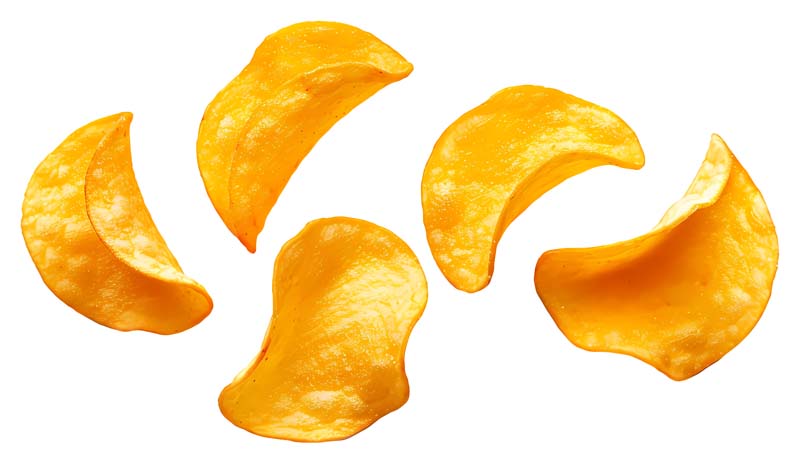 طرح گرافیکی از چیپس