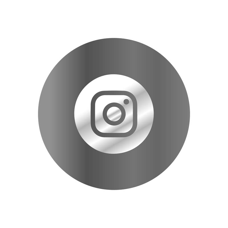 دانلود آیکون اینستاگرام سفید و خاکستری