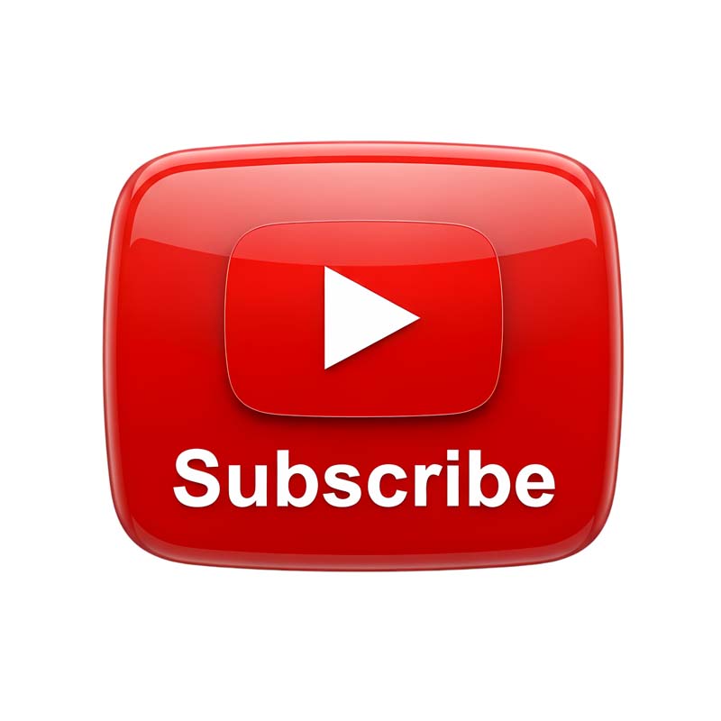 دانلود آیکون افقی سابسکرایب یوتیوب