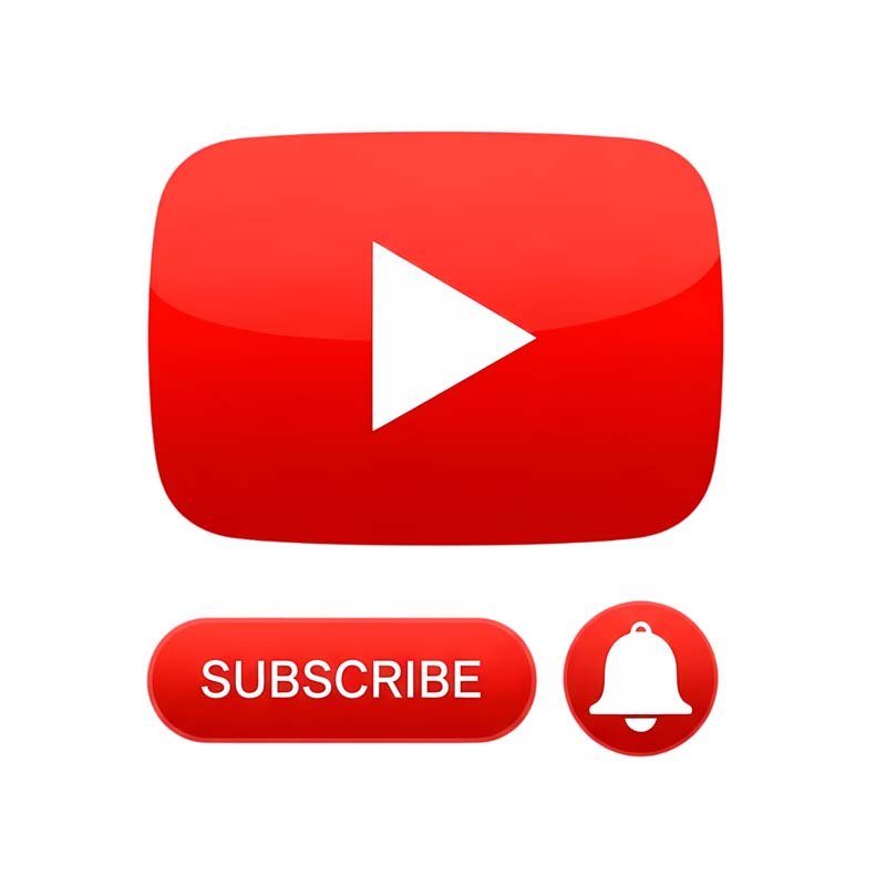دانلود آیکون یوتیوب با زنگوله