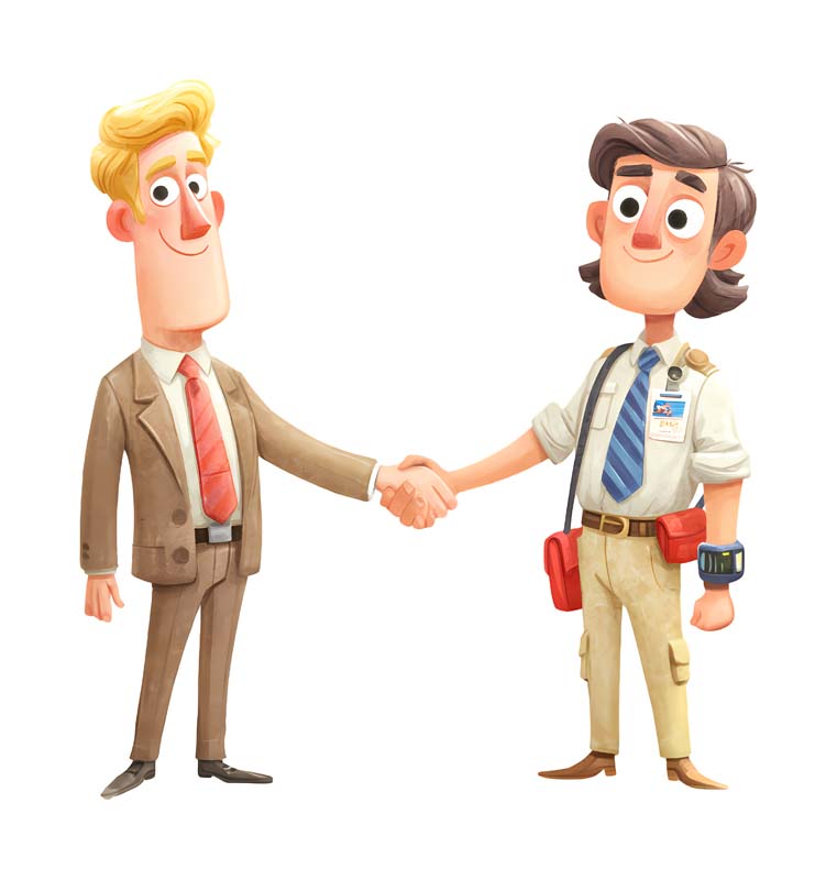 دانلود طرح دست دادن و دوستی