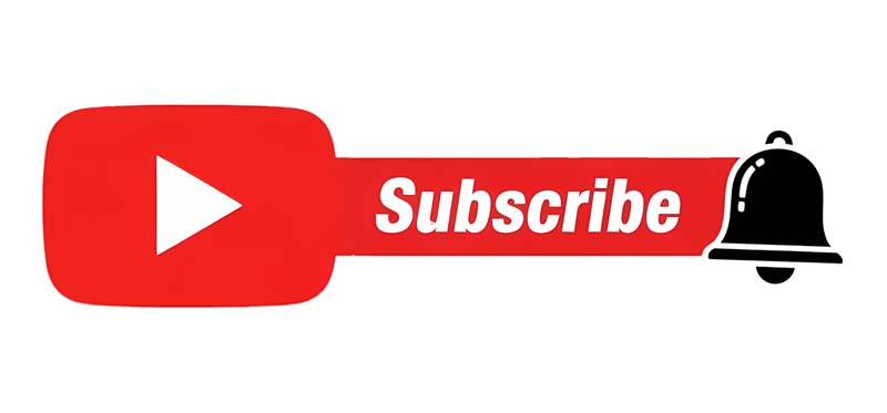 دانلود آیکون یوتیوب و زنگوله مشکی