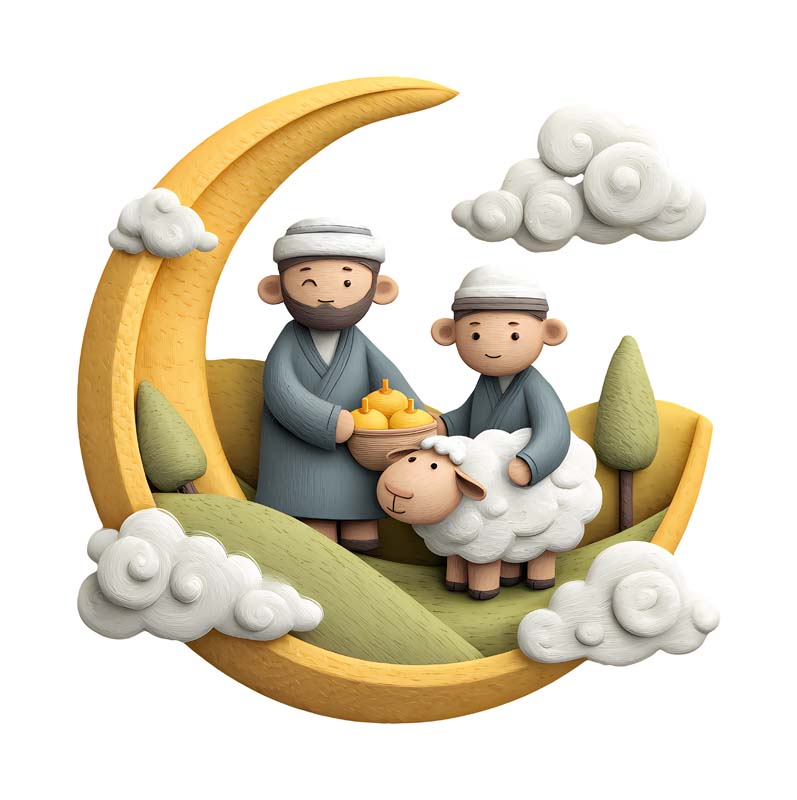 دانلود طرح زیبای گرافیکی عید قربان