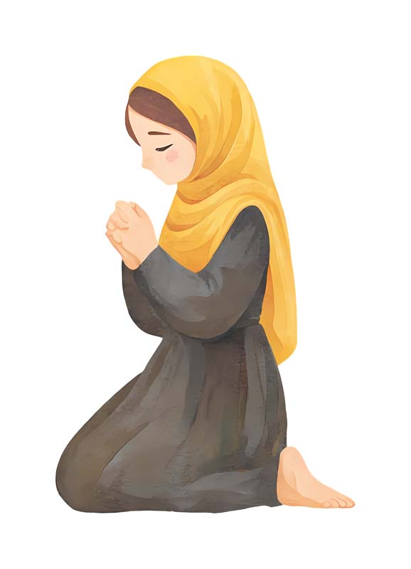 دانلود طرح زیبای گرافیکی دعای خانم