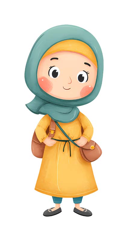 دانلود طرح زیبای گرافیکی خانم با مانتو زرد