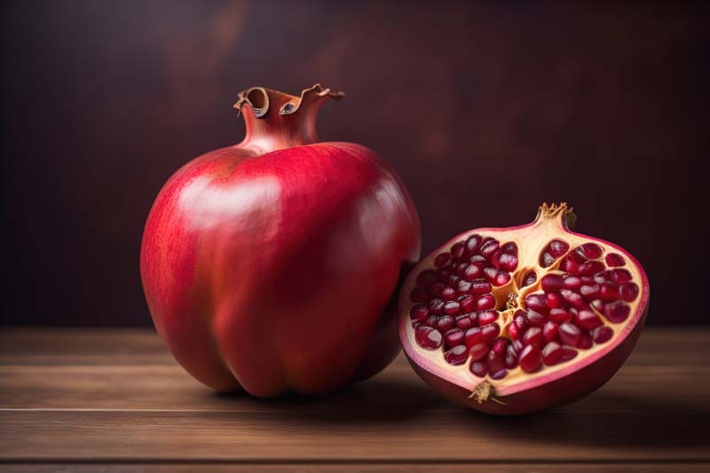 تصویر با کیفیت از انار زیبا
