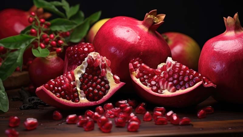 تصویر جذاب انار سرخ