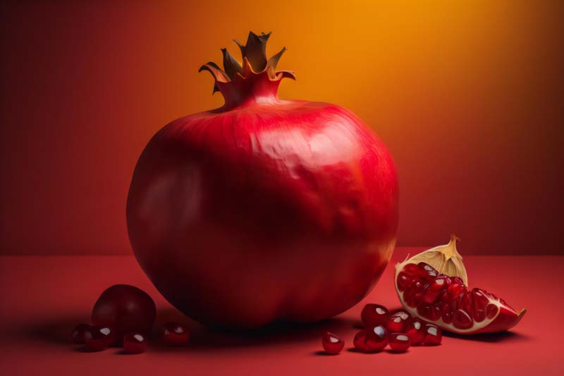 تصویر جذاب انار  فوق العاده زیبا