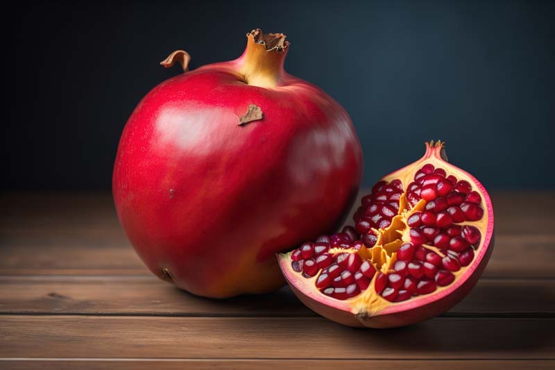 تصویر جذاب انار  رسیده