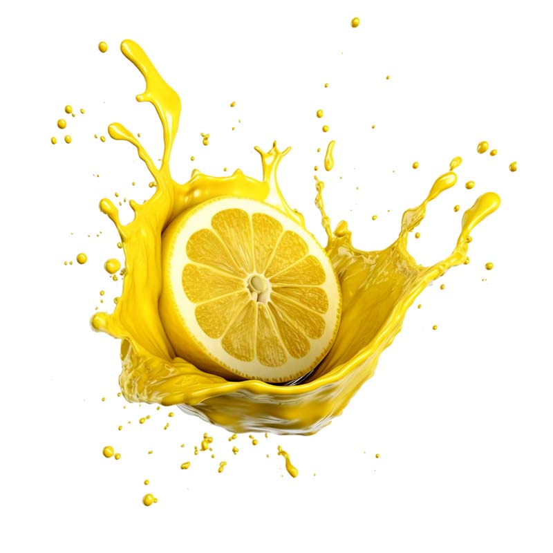 طرح دوربری شده لیمو شیرین آبدار