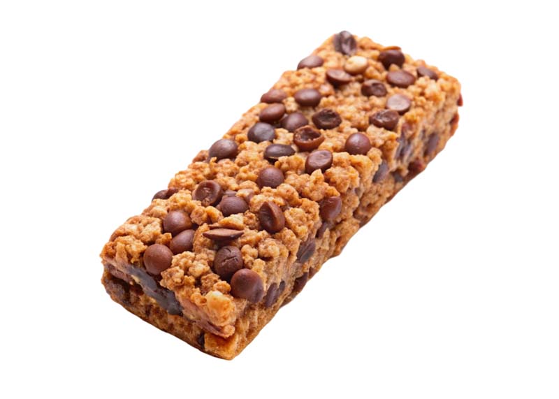 طرح دوربری شده از بیسکوئیت شکلاتی