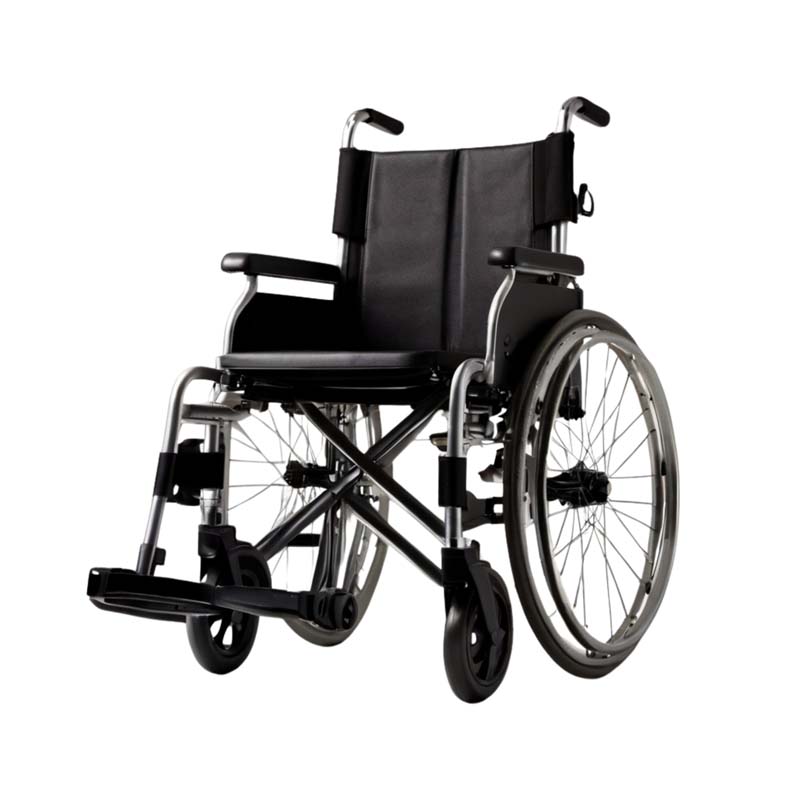 طرح دوربری شده از ویلچر مشکی