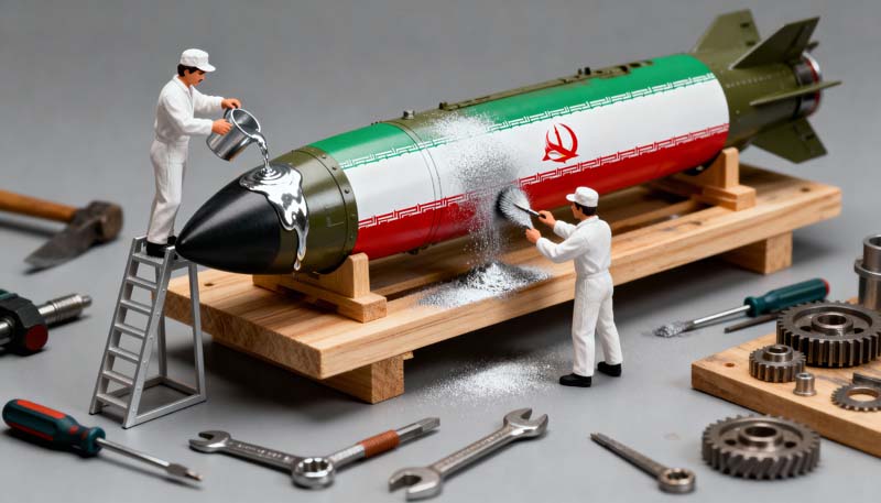 دانلود عکس رنگ آمیزی موشک کروز