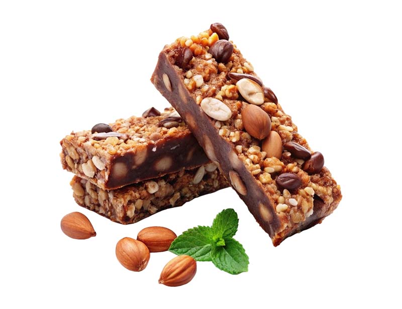 طرح دوربری شده دو قطعه پروتئین بار 