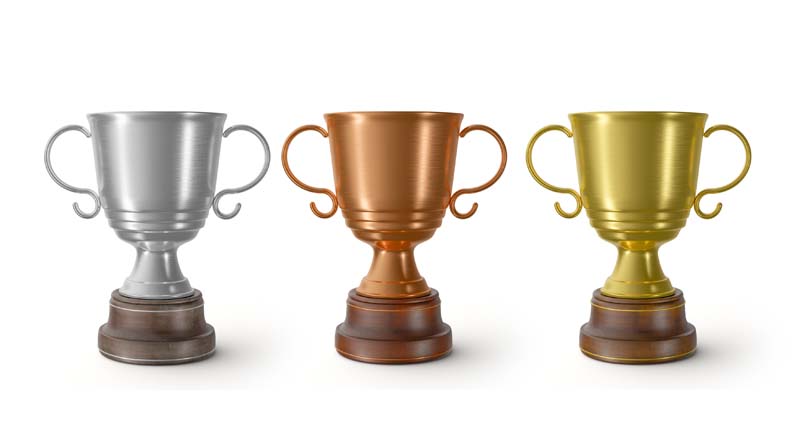 طرح لایه باز سه عدد کاپ