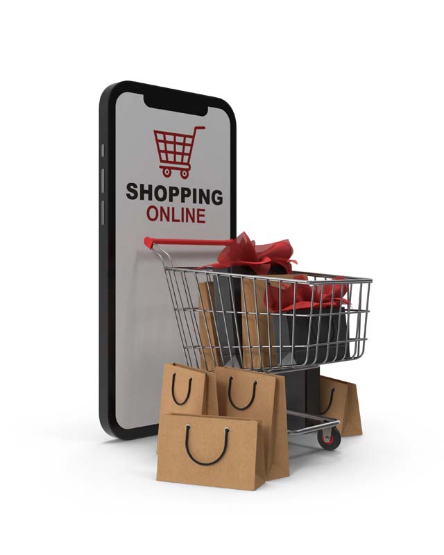 دانلود طرح لایه باز خرید با موبایل