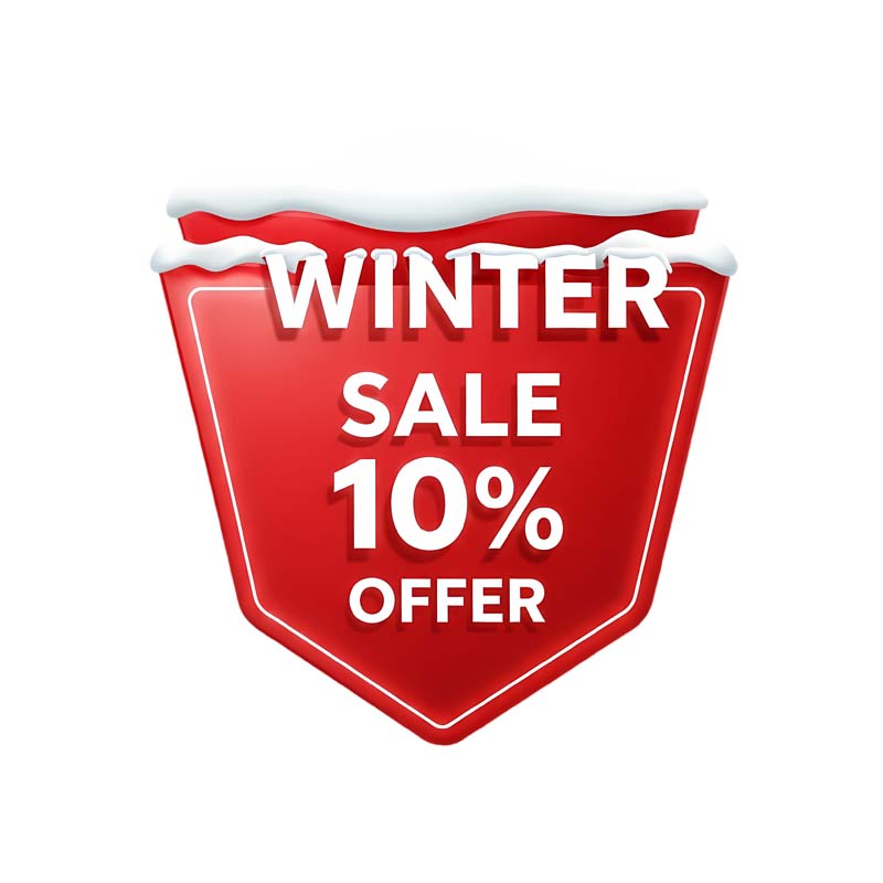 دانلود طرح اتیکت تخفیف زمستانه 10 درصد