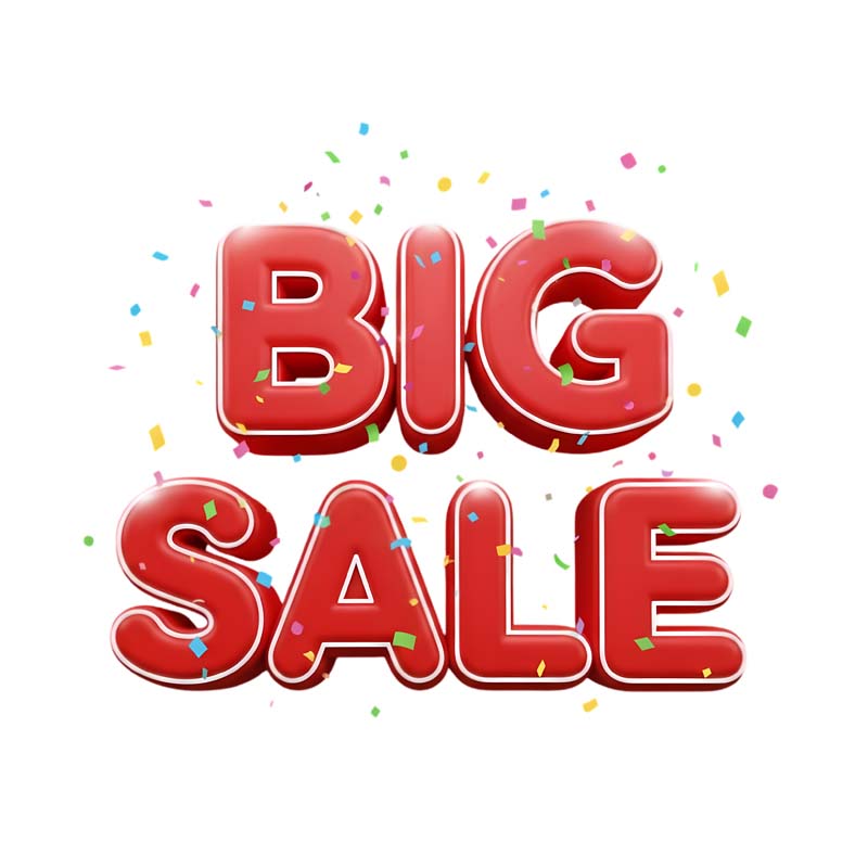 دانلود طرح تایپوگرافی BIG SALE