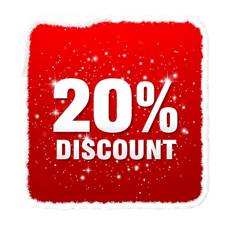 دانلود طرح اتیکت تخفیف زمستانه 20 درصد