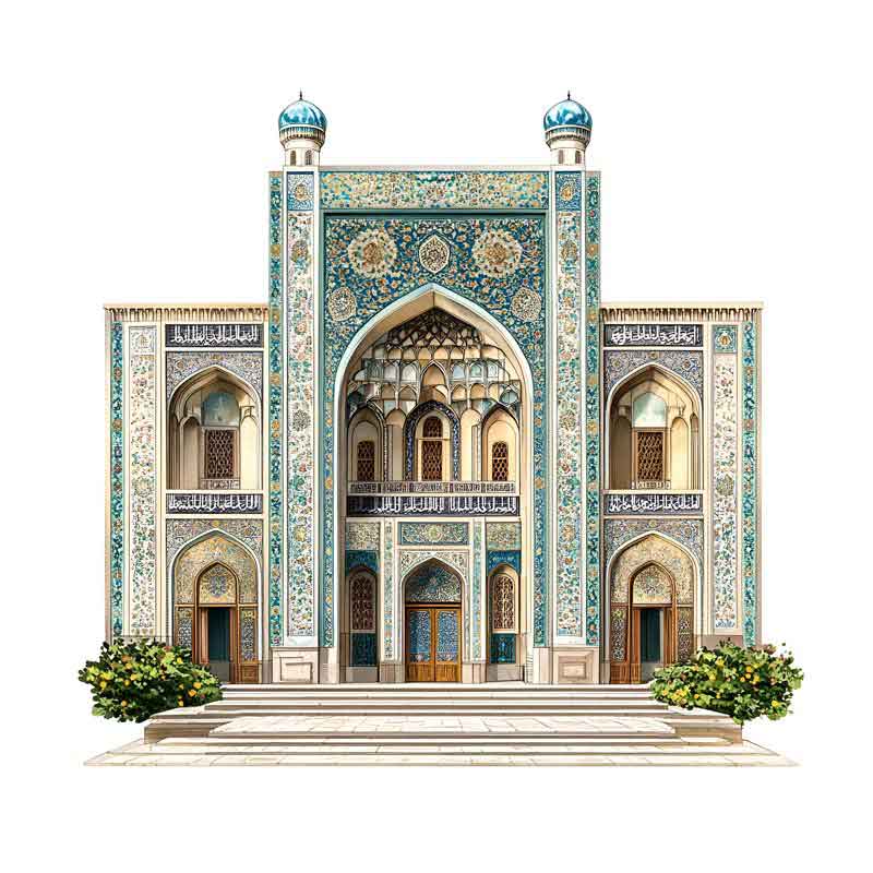 دانلود طرح صحن مسجد