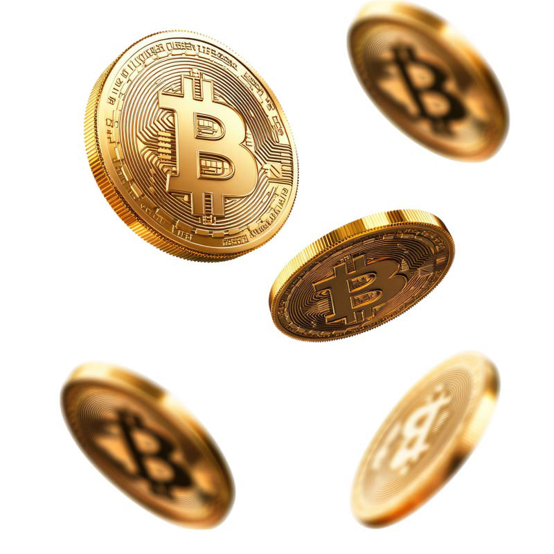 دانلود طرح سکه های بیت کوین