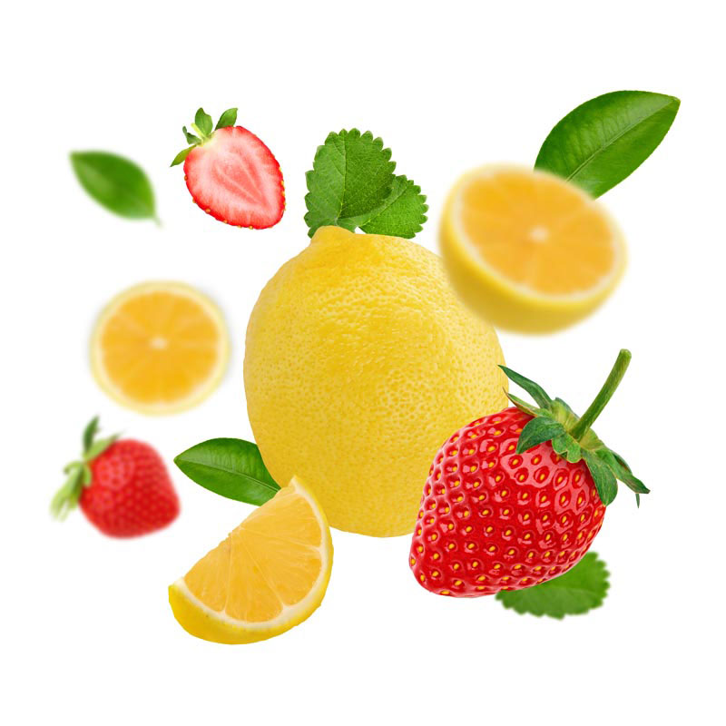 دانلود طرح لیمو و توت فرنگی