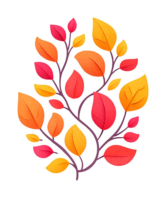 دانلود طرح شاخه پاییزی