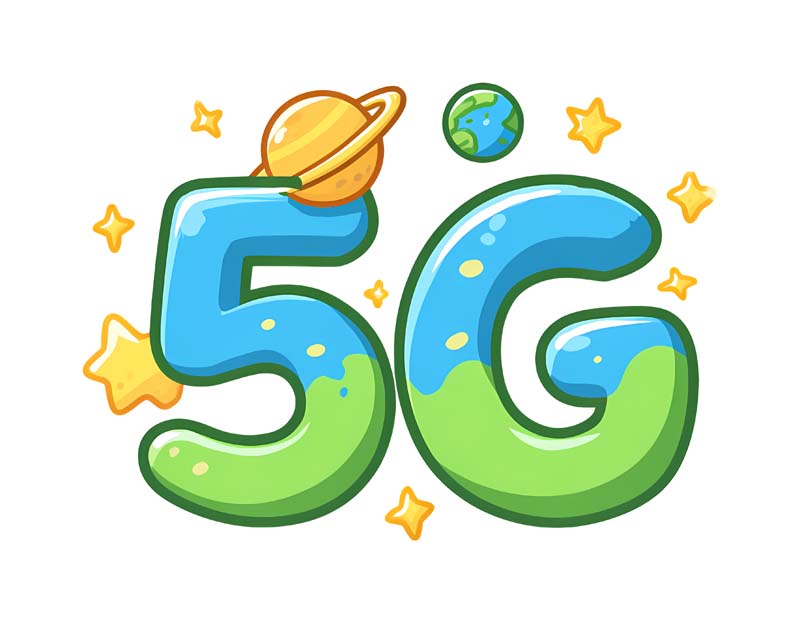 دانلود طرح 5G کارتونی