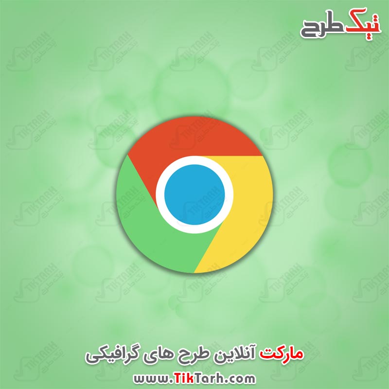 دانلود آیکون فلت گوگل کروم