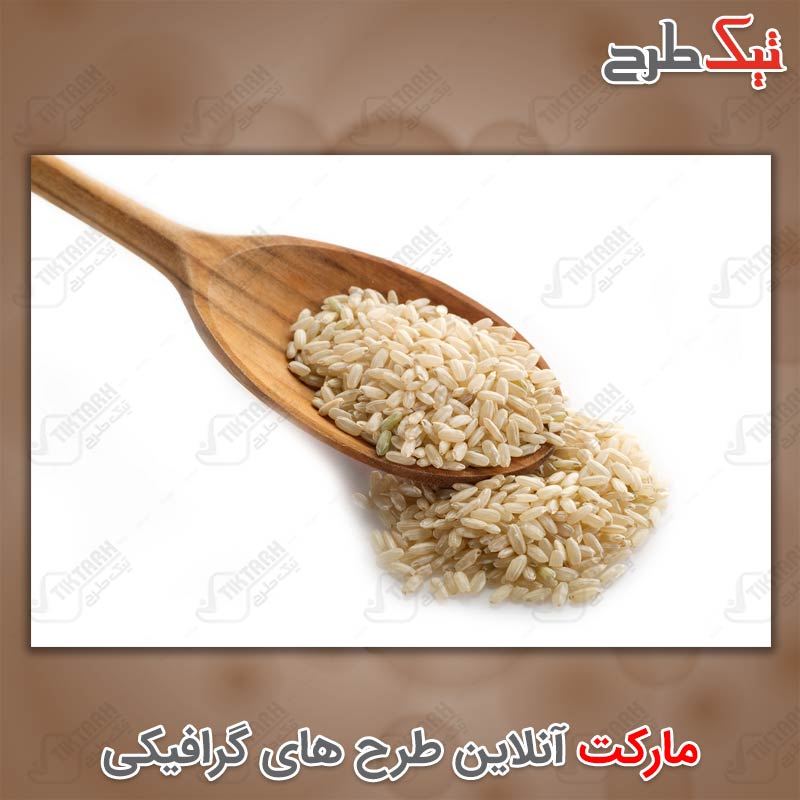 دانلود عکس با کیفیت دانه های برنج