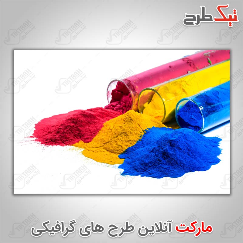 دانلود تصویر لارج فرمت پودر رنگ