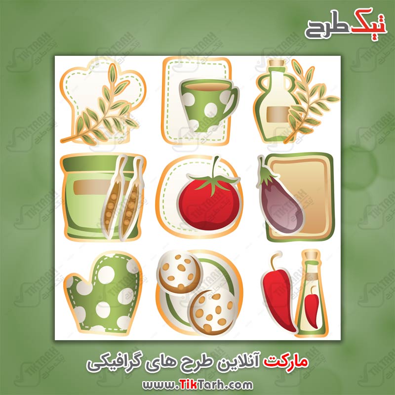 دانلود عکس کارتونی صیفی جات