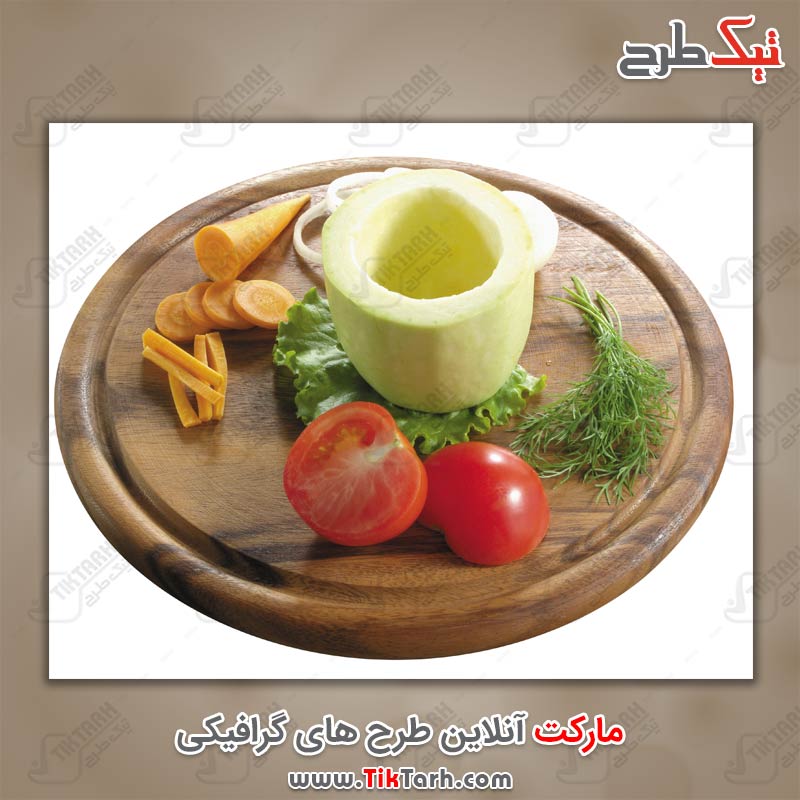 دانلود عکس هویج و گوجه فرنگی