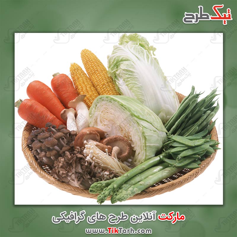 دانلود عکس با کیفیت کلم و کاهو
