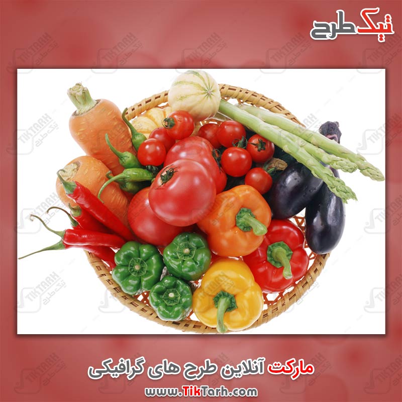 دانلود عکس گوجه فرنگی و فلفل دلمه ای