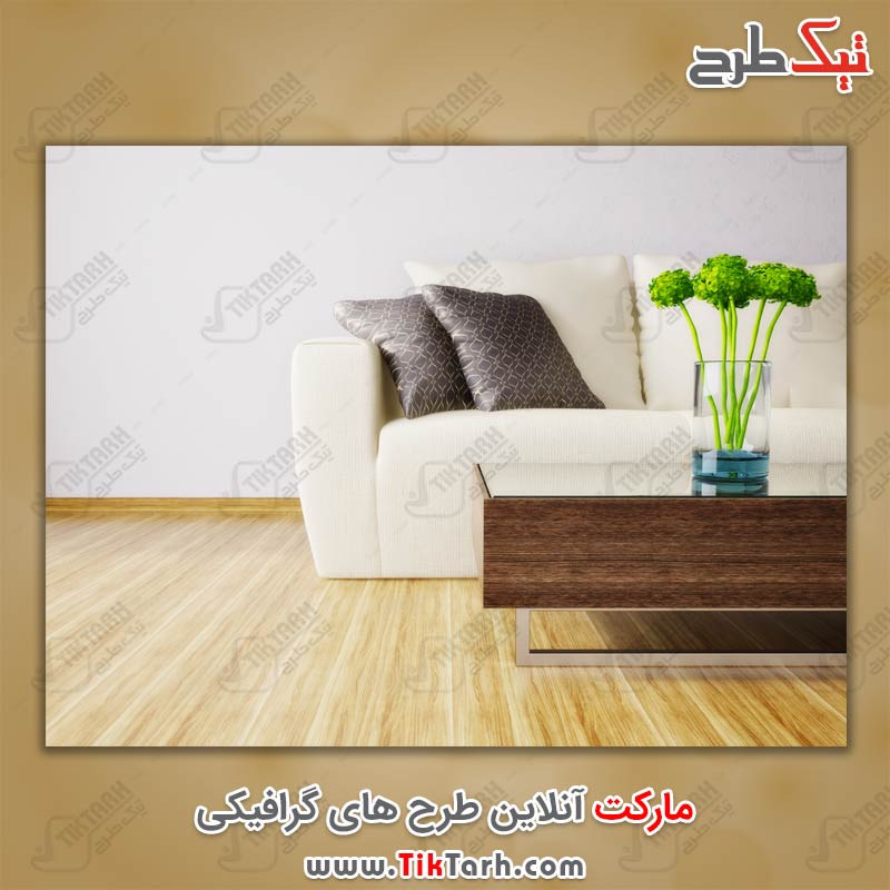دانلود عکس مبل سه نفره سفید
