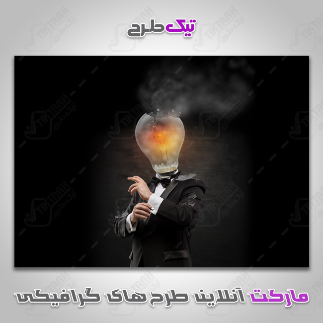دانلود عکس گرافیکی ایده و خلاقیت