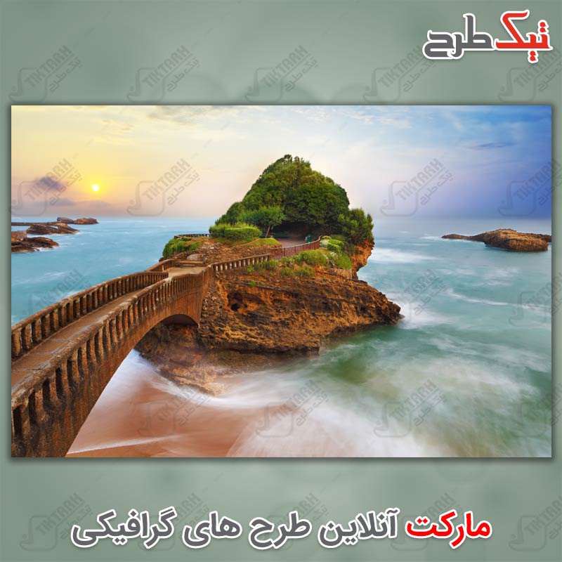 دانلود عکس با کیفیت ساحل دریا