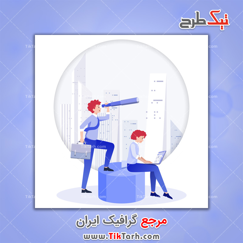 دانلود وکتور مفهومی تحقیقاتی