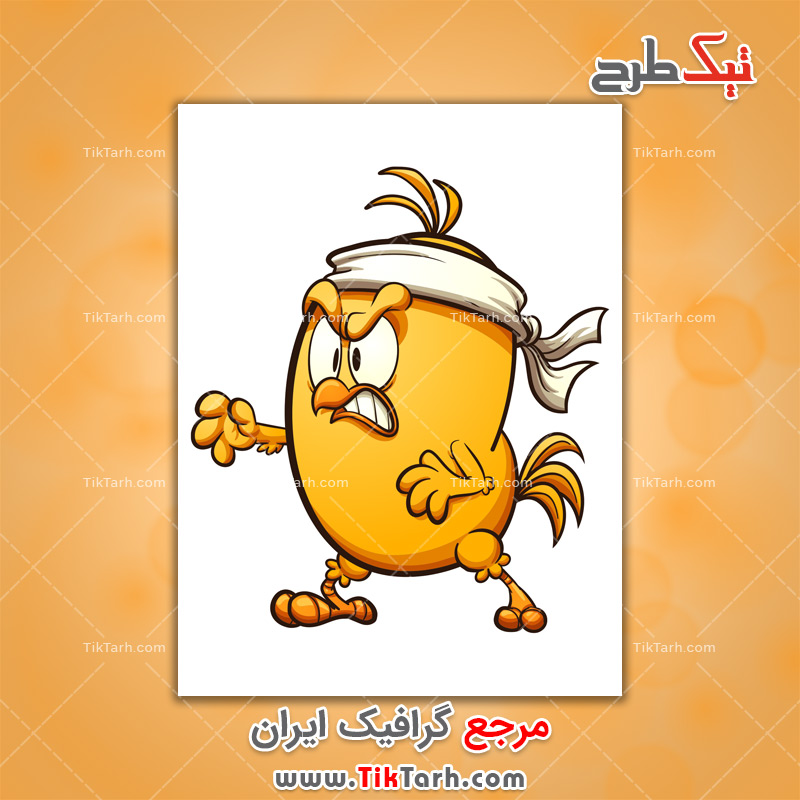 دانلود طرح لایه باز فانتزی جوجه