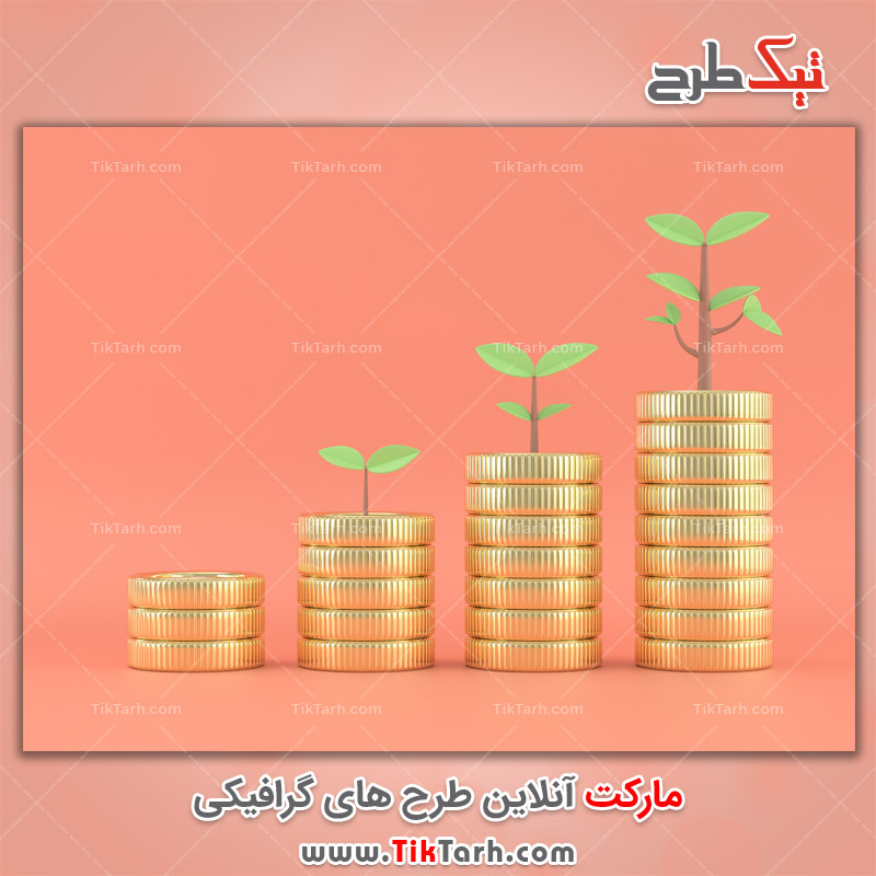 دانلود تصویر با کیفیت نمودار سکه ای