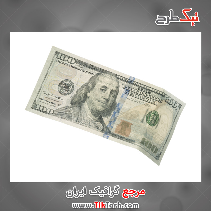عکس لارج فرمت اسکناس 100 دلاری