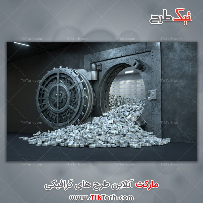 عکس لارج فرمت گاوصندوق بزرگ